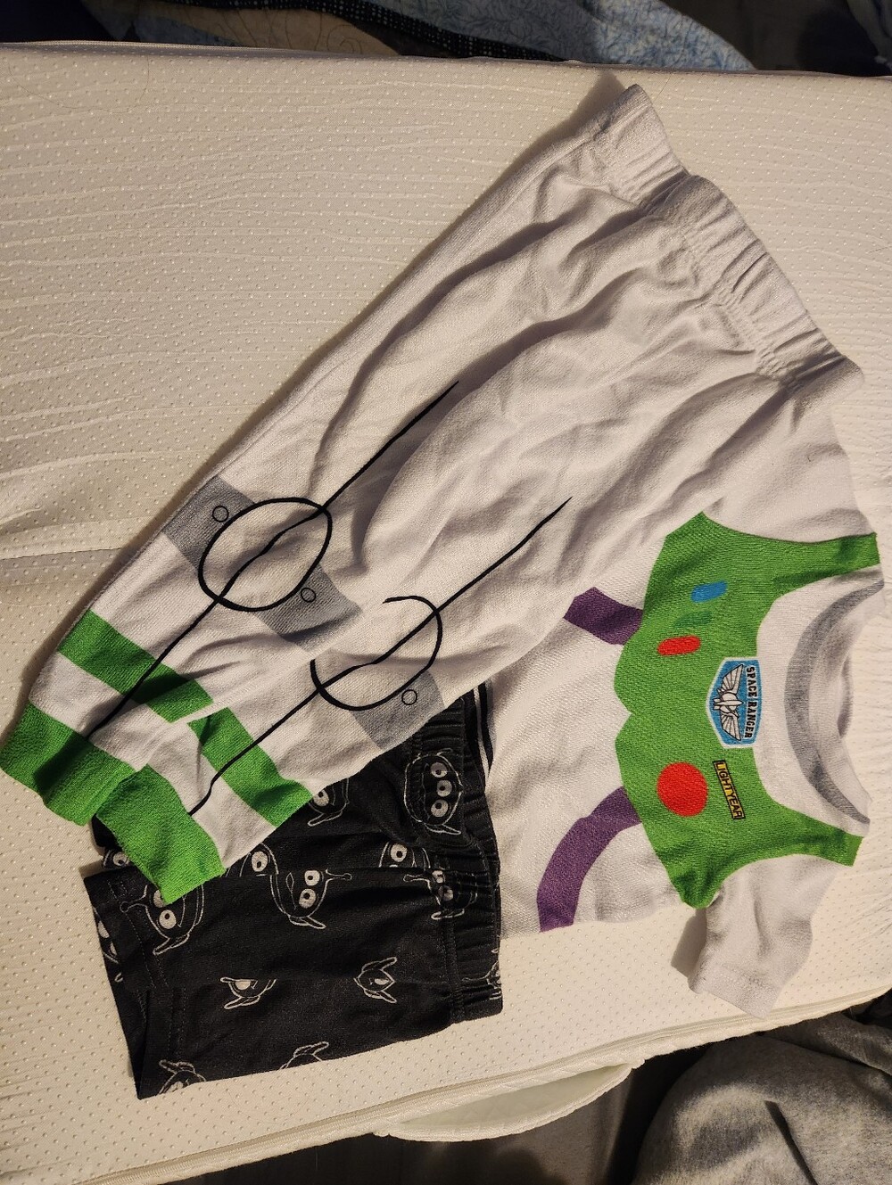 Buzz Lightyear Space-Inspired Kids Pajama Sets